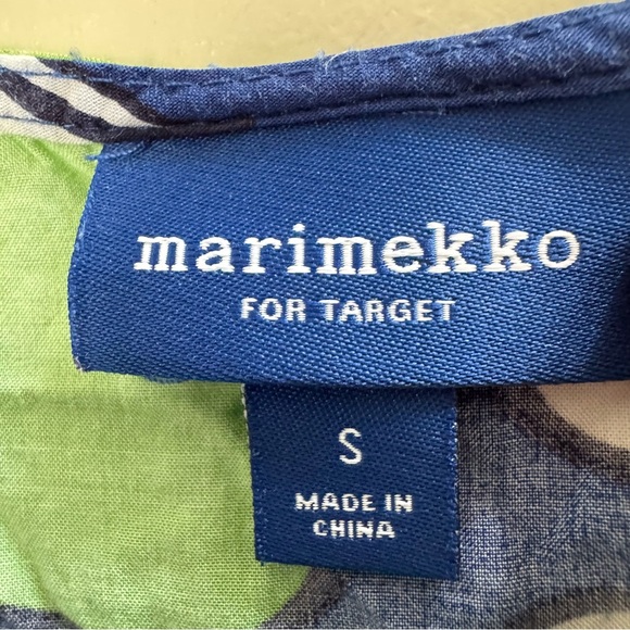 Marimekko x Target Colab Floral Tunic Mini Dress Beach Summer Coverup Small - Picture 5 of 5